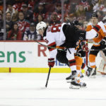 Mercer extends goal streak to 6 games, Devils roll Flyers