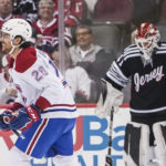 Montembeault makes 37 saves as Canadiens stun Devils 5-2