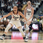 No. 1 South Carolina tops fifth-ranked UConn 81-77