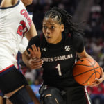 No. 1 South Carolina survives 64-57 in overtime at Ole Miss