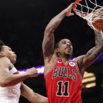 Raptors beat Bulls 104-98 for 8th victory in 10 games