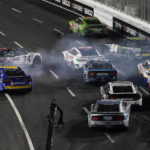 Column: Sloppy race clouds NASCAR's return to LA Coliseum