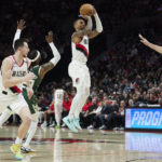 Bucks beat Trail Blazers 127-108 for 8th straight win