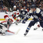 Graves' last-second goal gives Devils 3-2 win over Jackets