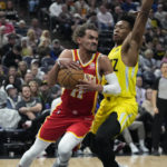 Young scores 27 to lead Hawks past Jazz, 115-108