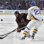 Noesen has goal, assist as Hurricanes rout Sabres 5-1