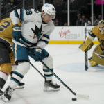 Carrier's late goal gives Golden Knights 2-1 win over Sharks