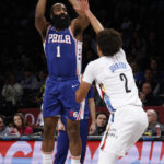 Embiid leads 76ers over Nets in Harden's return to Brooklyn