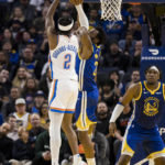Thompson scores 42 points with 12 3s, Warriors beat Thunder