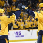 Crouse scores 2 goals as Coyotes rally, beat Predators 4-2