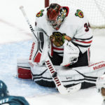 Mrazek leads Blackhawks to 4-3 shootout win over Sharks