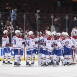 Montembeault makes 37 saves as Canadiens stun Devils 5-2