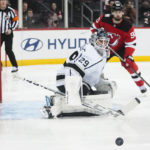 Mercer's 2nd goal of game lifts Devils over Kings 4-3 in OT