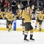 Golden Knights rally from 2 down in 3rd to beat Flames in OT