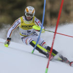 Austrian skier Feller leads 1st run of slalom at worlds
