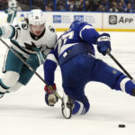 Meier scores in OT, Sharks beat Lightning 4-3