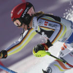 American skier Shiffrin leads in 1st run of slalom at worlds