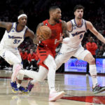 Kuzma returns from injury and Wizards top Blazers 126-101