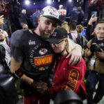 Chiefs' Travis Kelce tops big brother on Super Bowl stage