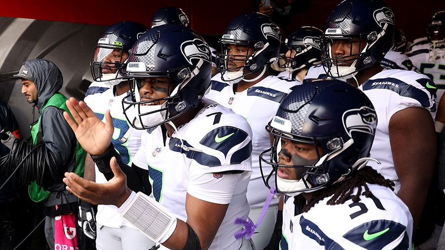Seahawks Geno Smith...