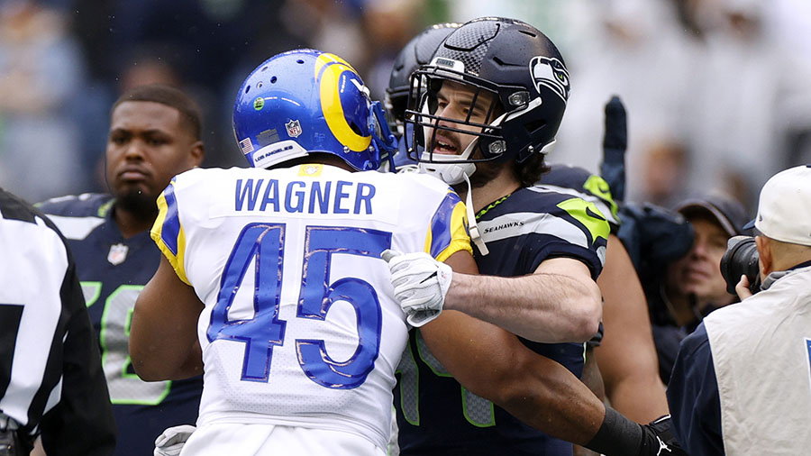 Seahawks Bobby Wagner Nick Bellore...