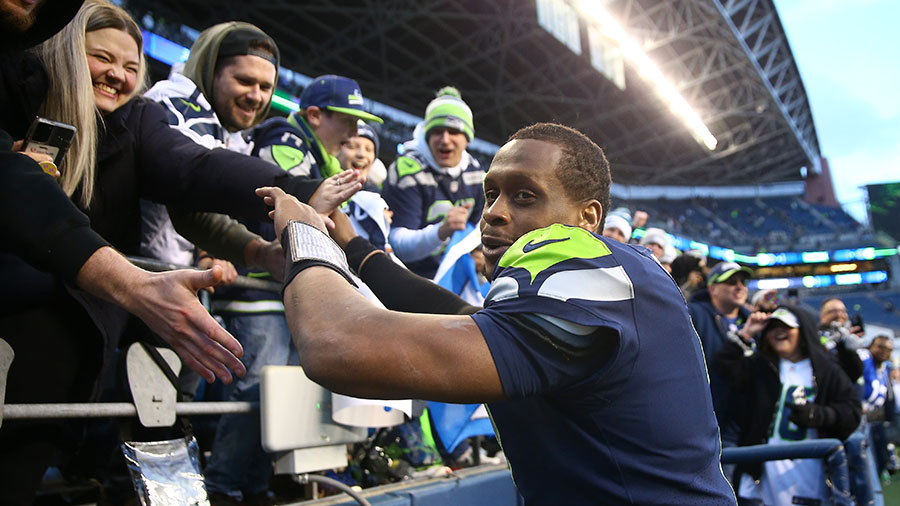 Seahawks Geno Smith...