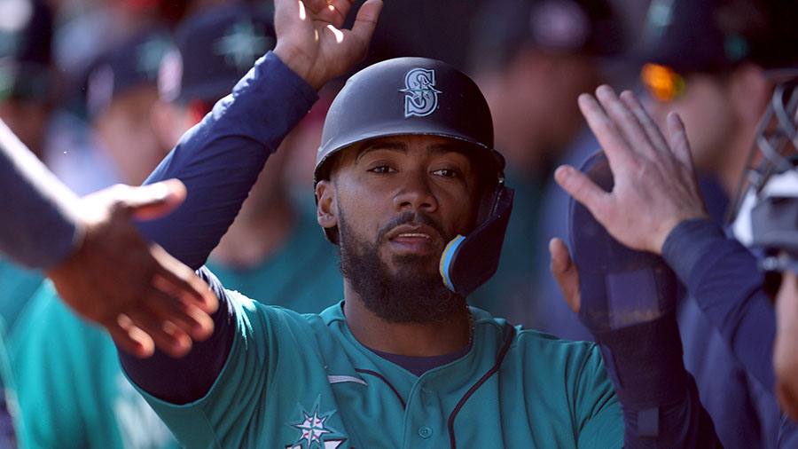 Mariners Teoscar Hernández...