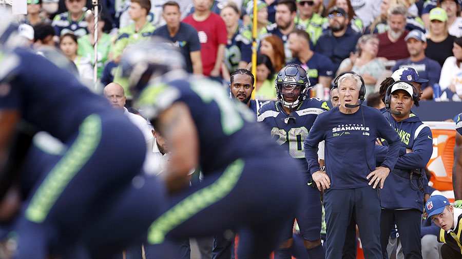 Seattle Seahawks Pete Carroll...