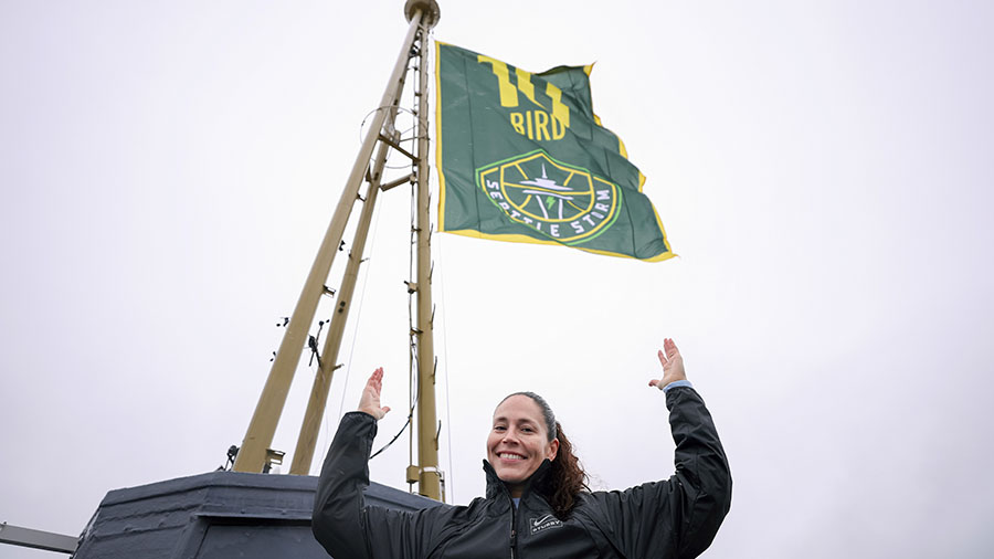 Seattle Storm Sue Bird...