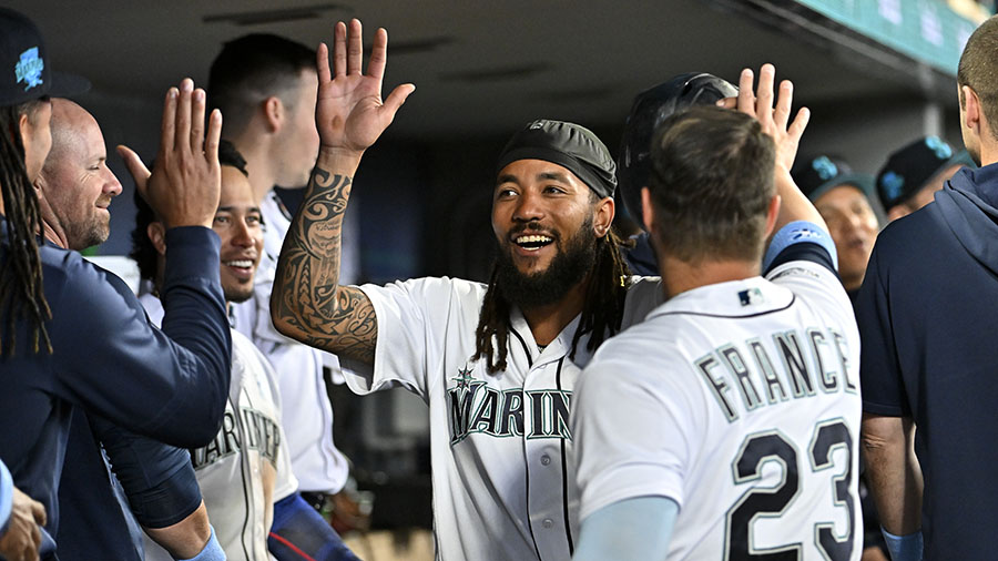 Seattle Mariners J.P. Crawford...