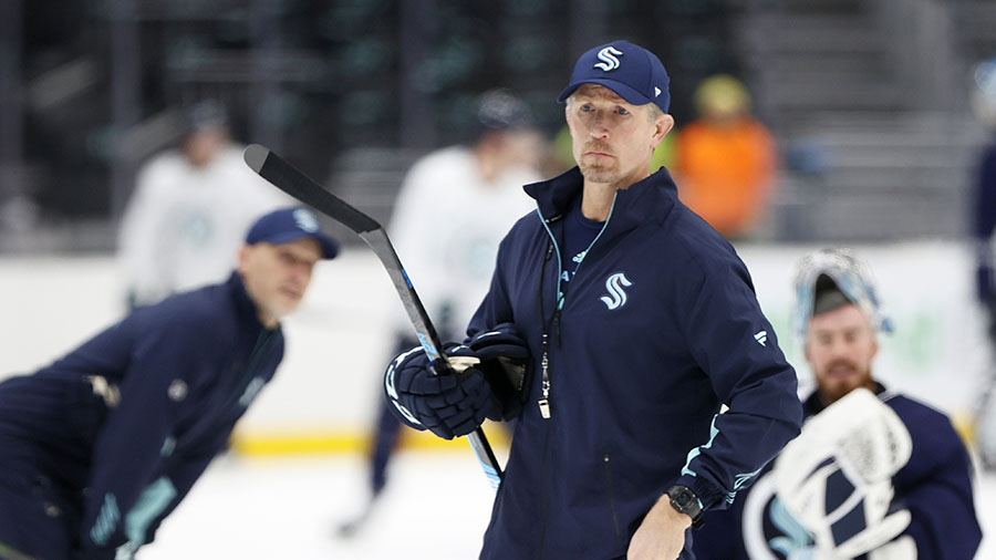 Seattle Kraken Dave Hakstol...