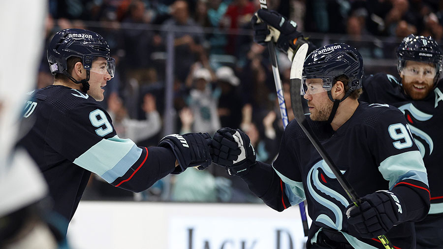 Seattle Kraken Ryan Donato Daniel Sprong...