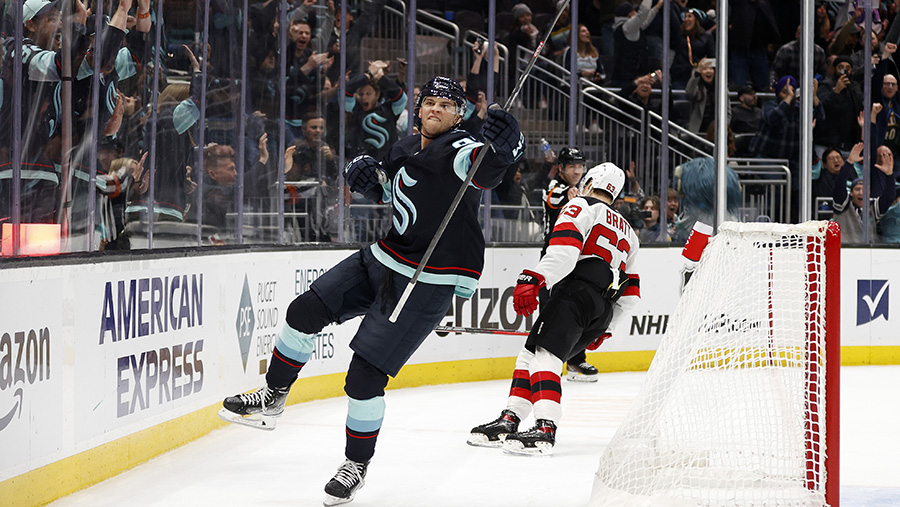 Seattle Kraken Andre Burakovsky...