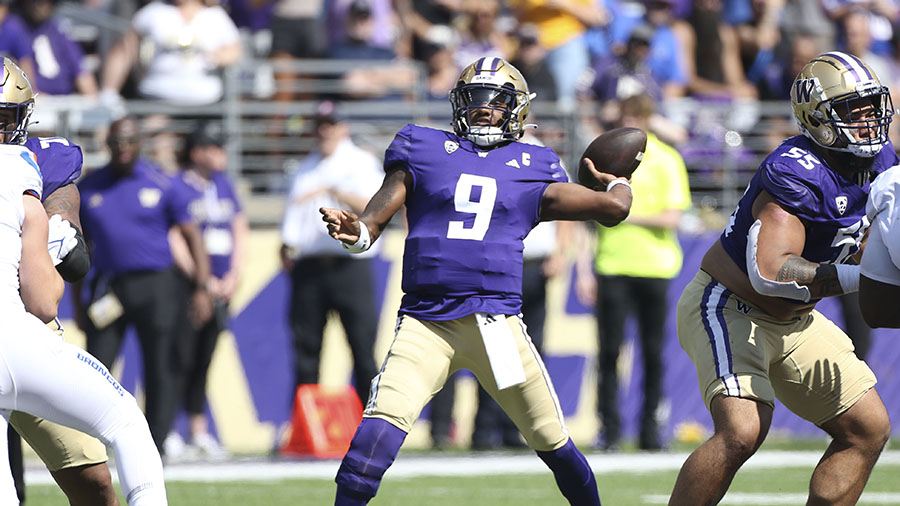 Seattle Seahawks draft UW Huskies Michael Penix Jr....