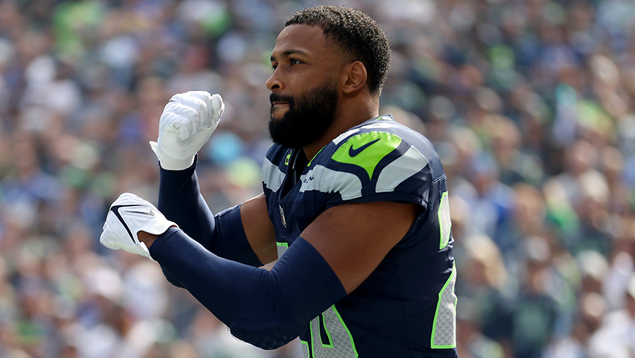 Seattle Seahawks Julian Love...