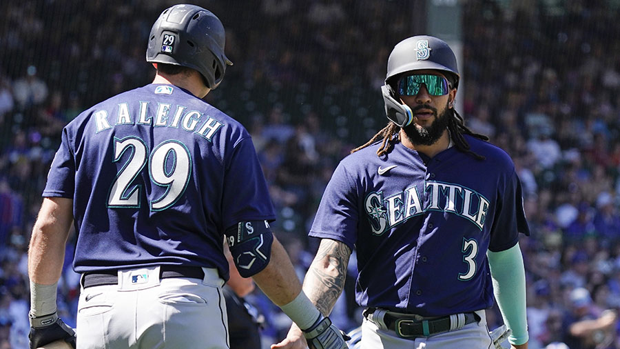 Seattle Mariners J.P. Crawford Cal Raleigh...