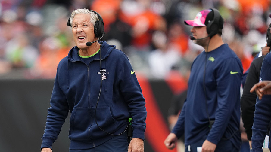 Seattle Seahawks Pete Carroll...