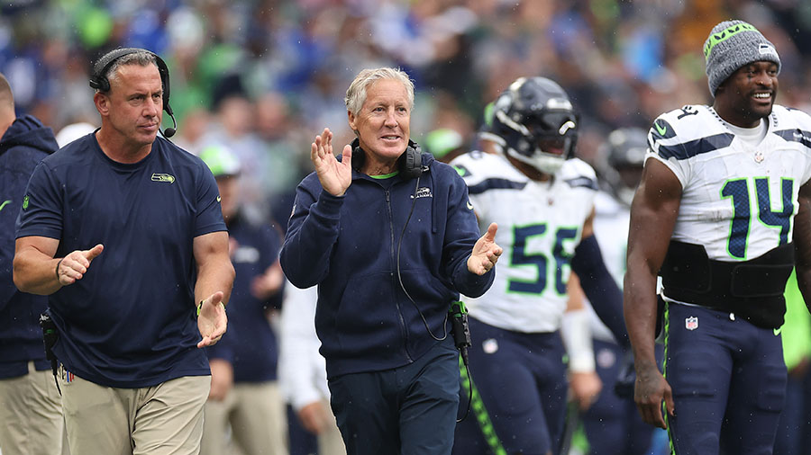 Seattle Seahawks Pete Carroll...