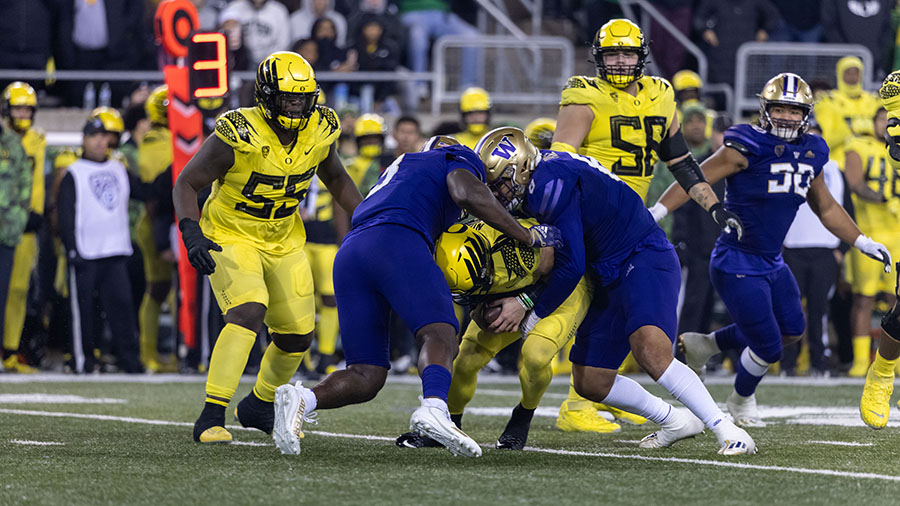 UW Huskies Oregon...