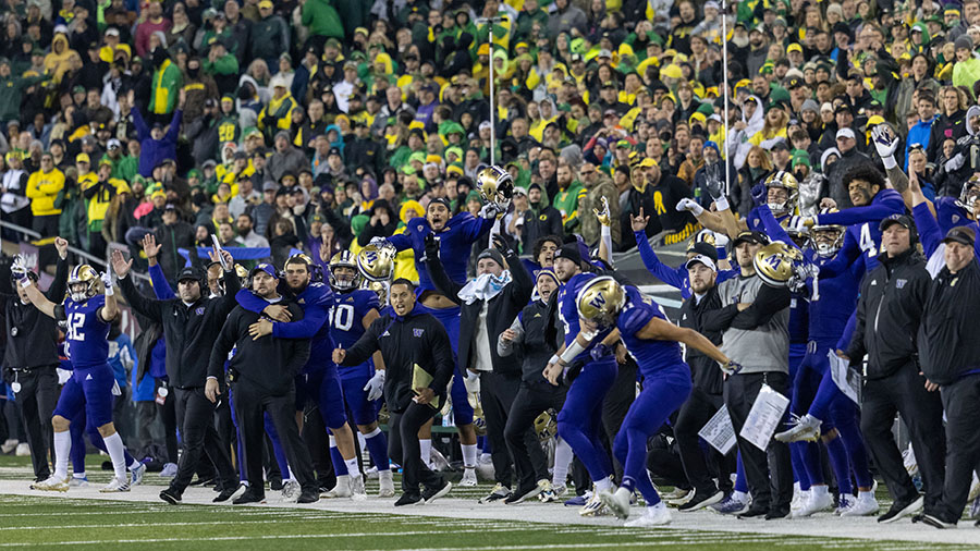 UW Huskies Oregon...