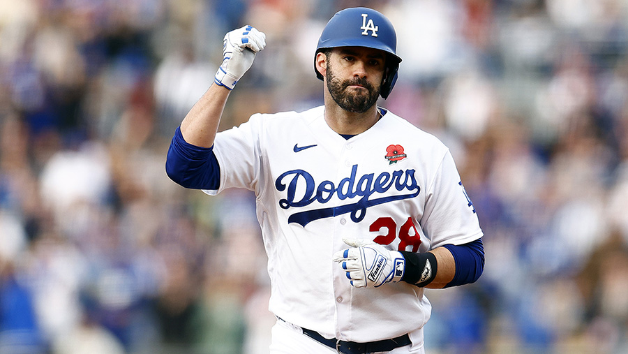 Seattle Mariners J.D. Martinez...