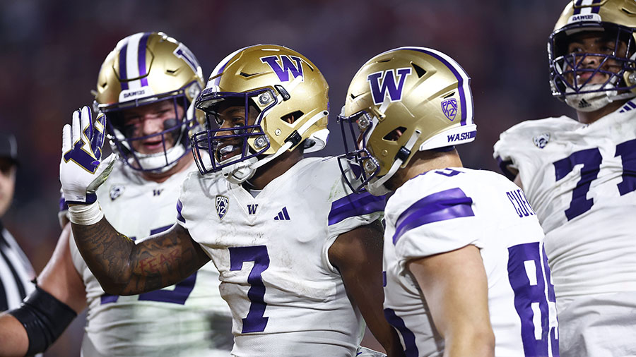 UW Huskies USC Dillon Johnson...