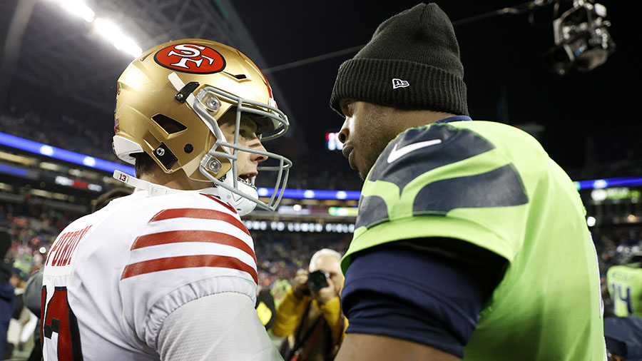 Seattle Mariners Geno Smith 49ers Brock Purdy...