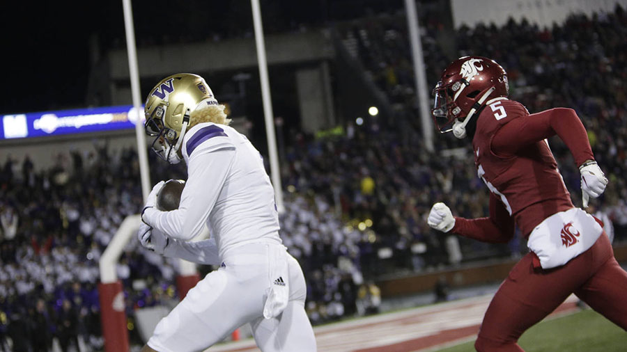 Apple Cup UW Huskies WSU Cougars Rome Odunze...