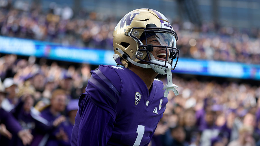 UW Huskies Rome Odunze NFL draft...
