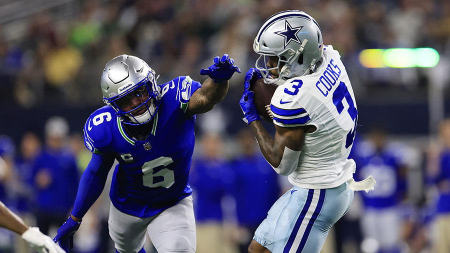 Seattle Seahawks Quandre Diggs...