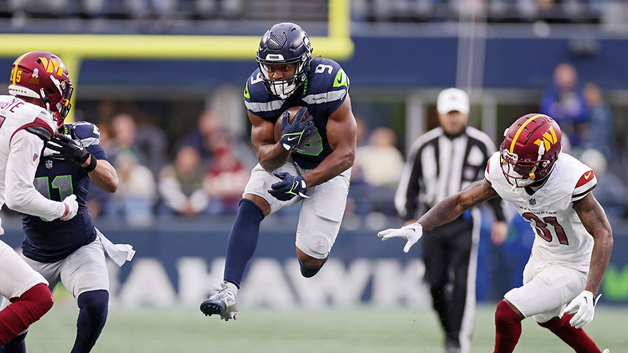 Seattle Seahawks Kenneth Walker III...
