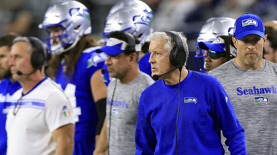 Seattle Seahawks Pete Carroll...