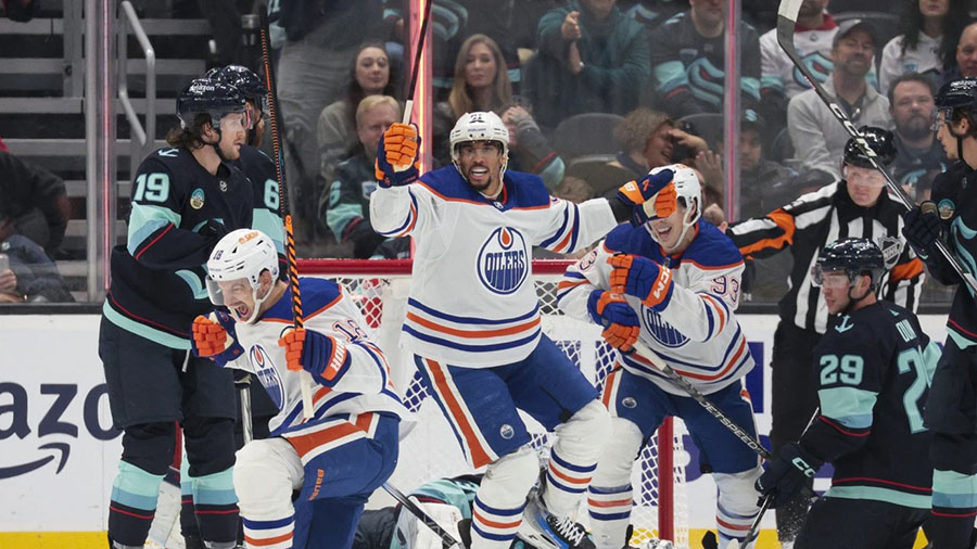 Seattle Kraken Edmonton Oilers...