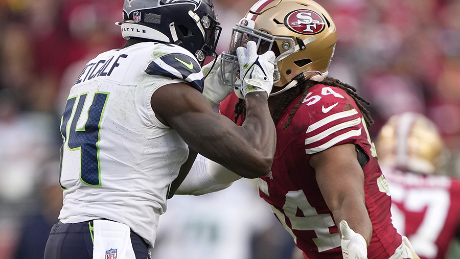 Seattle Seahawks DK Metcalf...